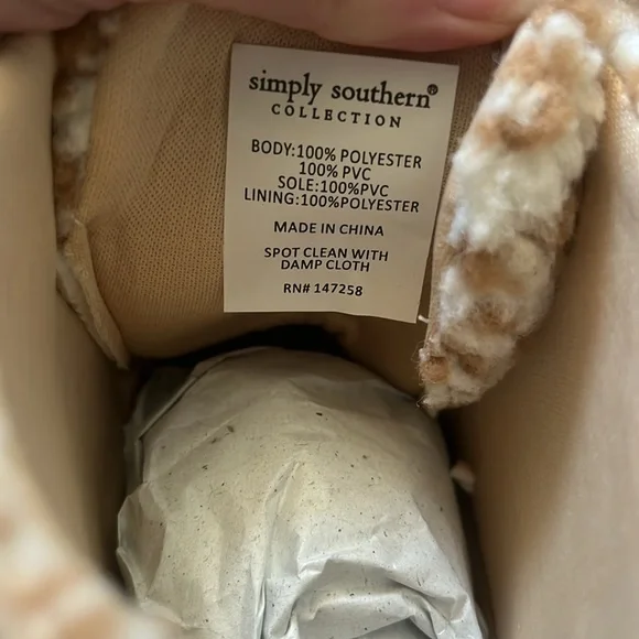 NWT Simply Southern Tan Leopard Boots Size 7 in box - Picture 9 of 12